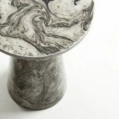 Bijzettafel Marmerglazuur 7 Bijzettafel Marmerglazuur -VTwonen Verkoopwinkel kave home kesbury kessler bijzettafel marmerglazuur 02