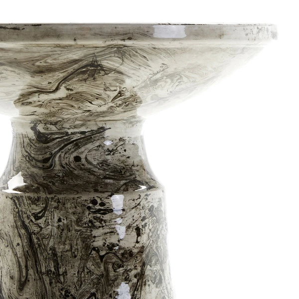 Bijzettafel Marmerglazuur 4 Bijzettafel Marmerglazuur - Afbeelding 4