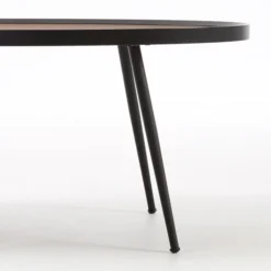 Ovale Salontafel Walnoot 7 Ovale Salontafel Walnoot -VTwonen Verkoopwinkel kave home kinsley ovalen houten salontafel 02