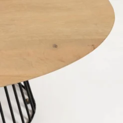 Ovale Salontafel Mangohout -VTwonen Verkoopwinkel kave home leska ovale salontafel modern design 03