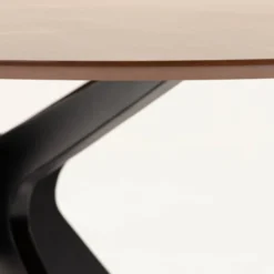 Ovale Eettafel Walnoot -VTwonen Verkoopwinkel kave home naanim ovale eettafel walnoot 04