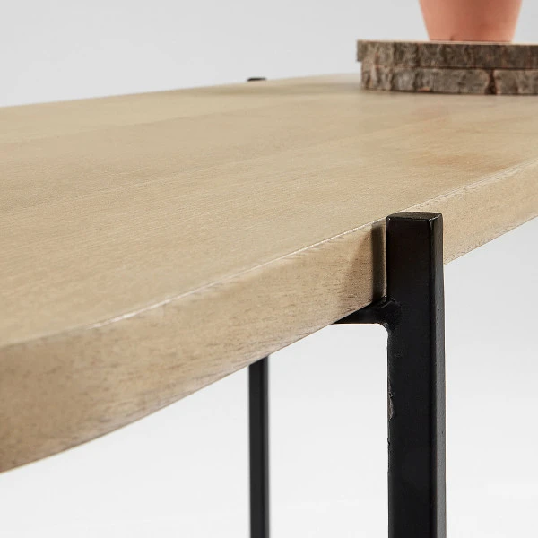 Dubbelbladige Sidetable Ovaal 3 Dubbelbladige Sidetable Ovaal - Afbeelding 3