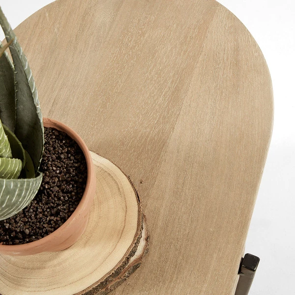 Dubbelbladige Sidetable Ovaal 4 Dubbelbladige Sidetable Ovaal - Afbeelding 4