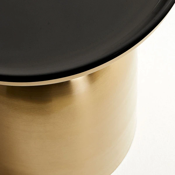 Bijzettafel Goud Met Emaille 3 Bijzettafel Goud Met Emaille - Afbeelding 3