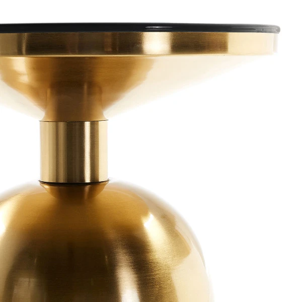 Bijzettafel Goud Met Emaille 2 Bijzettafel Goud Met Emaille - Afbeelding 2