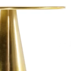 Ronde Metalen Bijzettafel Goud -VTwonen Verkoopwinkel kave home rhet ronde etalen bijzettafel goud 03