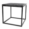 Zwart Marmeren Bijzettafel