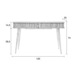 Zuiver Modern Houten Bureau 25 Zuiver Modern Houten Bureau -VTwonen Verkoopwinkel modern houten bureau zuiver barbier 13