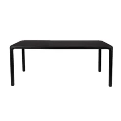 Zuiver Zwarte Houten Eettafel