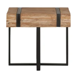 Teakhouten Bijzettafel -VTwonen Verkoopwinkel must living bumper teakhouten bijzettafel 02