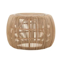 Rotan Salontafel Rond 60 Cm -VTwonen Verkoopwinkel must living lucca rotan salontafel rond 60 cm 04