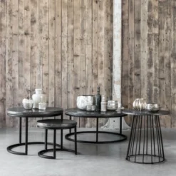 Ronde Salontafel Basalt Steen 7 Ronde Salontafel Basalt Steen -VTwonen Verkoopwinkel must living mont blanc salontafel steen 04