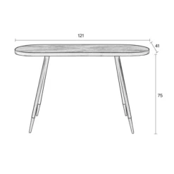 Ovale Tafel Van Essenhout -VTwonen Verkoopwinkel ovale tafel van essenhout denise lumz home 07