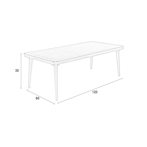 Rechthoekige Salontafel Rotan Met Glasplaat 9 Rechthoekige Salontafel Rotan Met Glasplaat - Afbeelding 9