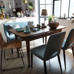 Retro Eettafel Donker Hout 8 Retro Eettafel Donker Hout -VTwonen Verkoopwinkel retro eettafel donker mangohout vegas lavis 01