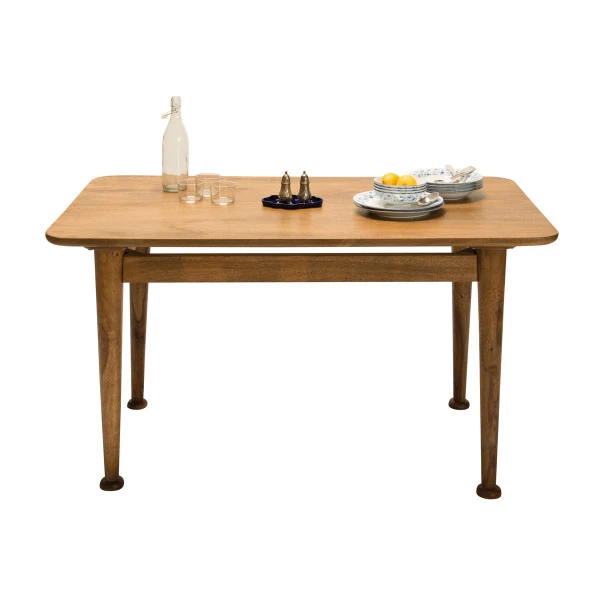 Retro Eettafel Donker Hout 1 Retro Eettafel Donker Hout