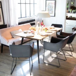 Retro Eettafel Donker Hout 11 Retro Eettafel Donker Hout -VTwonen Verkoopwinkel retro eettafel donker mangohout vegas lavis 10