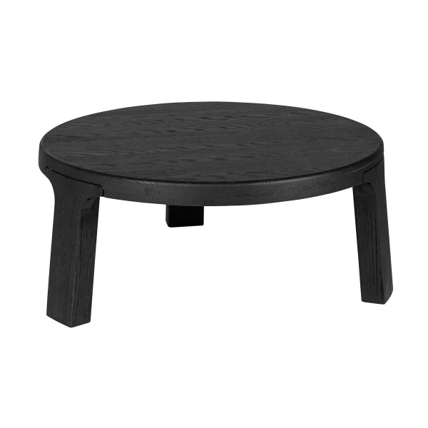 Ronde Salontafel Zwart 1 Ronde Salontafel Zwart