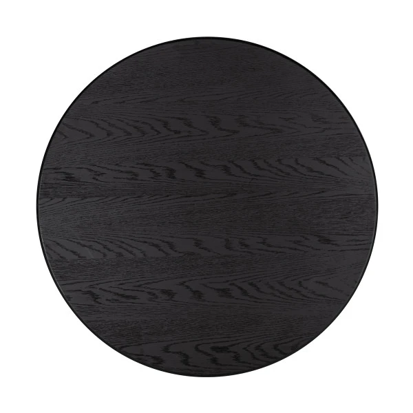 Ronde Salontafel Zwart 2 Ronde Salontafel Zwart - Afbeelding 2