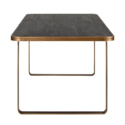 Eettafel Zwart Met Gouden Rand 8 Eettafel Zwart Met Gouden Rand -VTwonen Verkoopwinkel richmond interiors hunter eettafel zwart met gouden rand 02