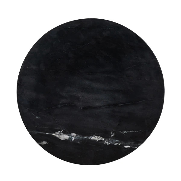 Bijzettafel Messing Met Marmer 3 Bijzettafel Messing Met Marmer - Afbeelding 3