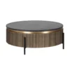 Ronde Salontafel Met Marmer