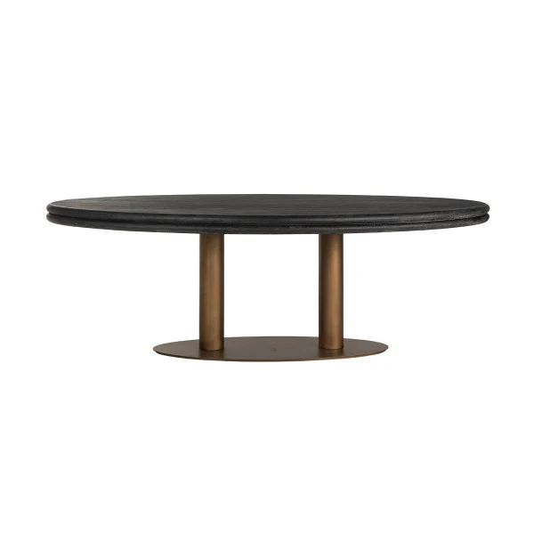 Eettafel Messing Poot 1 Eettafel Messing Poot