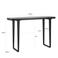 Sidetable Met Glas -VTwonen Verkoopwinkel richmond interiors montfort sidetable met glas 05