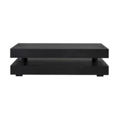 Rechthoekige Salontafel Zwart -VTwonen Verkoopwinkel richmond interiors oakura rechthoekige salontafel zwart 04