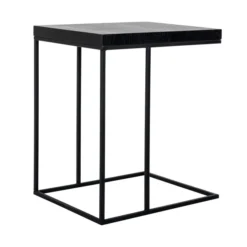 Zwarte Laptoptafel Eiken Hout