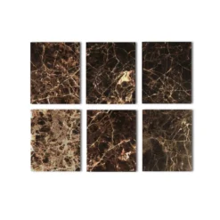 Wandtafel Emperador Marmer -VTwonen Verkoopwinkel richmond interiors orion wandtafel emperador marmer 05