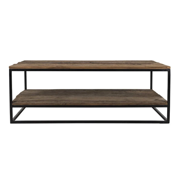 Rechthoekige Salontafel Industrieel 2 Rechthoekige Salontafel Industrieel - Afbeelding 2