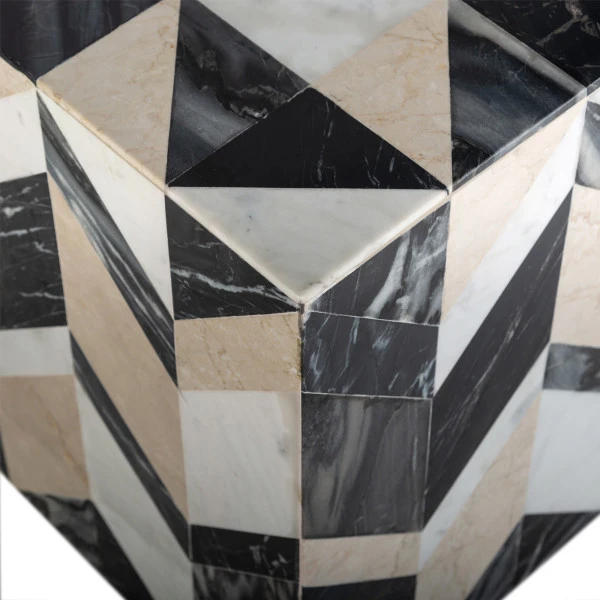 Bijzettafel Marmer 5 Bijzettafel Marmer - Afbeelding 5