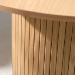 Ronde Eettafel Eiken -VTwonen Verkoopwinkel ronde eettafel eiken bodio sway 02