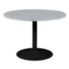 Ronde Eettafel Van Wit Marmer