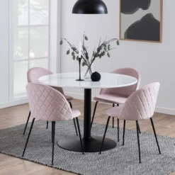 Ronde Eettafel Van Wit Marmer -VTwonen Verkoopwinkel ronde eettafel van wit marmer cadiz bodio 08