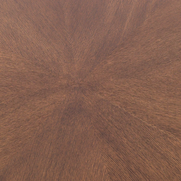 Ronde Eettafel Walnoot En Messing 5 Ronde Eettafel Walnoot En Messing - Afbeelding 5