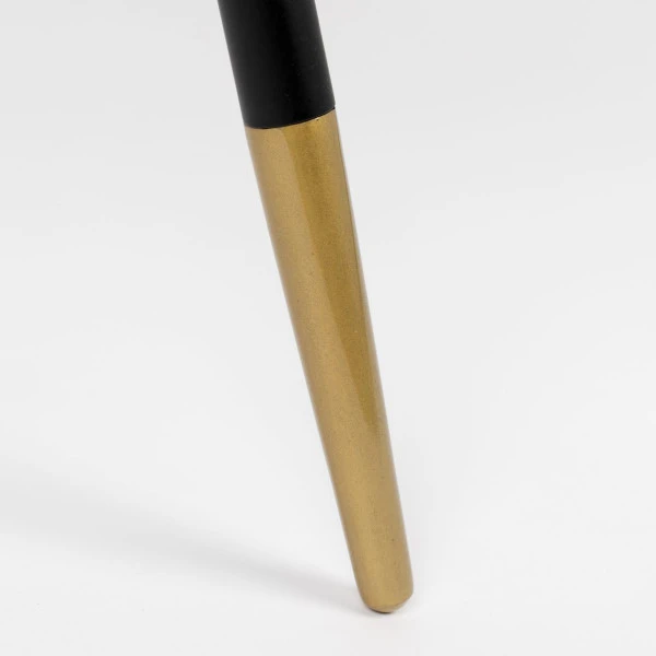 Ronde Salontafel Walnoot En Goud 5 Ronde Salontafel Walnoot En Goud - Afbeelding 5