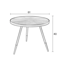 Ronde Salontafel Walnoot En Goud 11 Ronde Salontafel Walnoot En Goud -VTwonen Verkoopwinkel ronde essenhouten salontafel denise lumz home 07