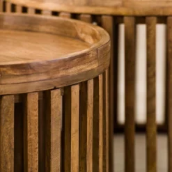 Ronde Salontafel Set Mangohout -VTwonen Verkoopwinkel ronde salontafel set mangohout tweak giani 05