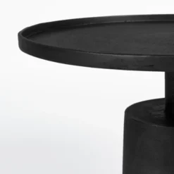 Aluminium Salontafel Rond -VTwonen Verkoopwinkel ronde salontafel van aluminium mason lumz home 03