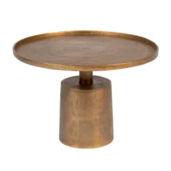 VTwonen Verkoopwinkel -VTwonen Verkoopwinkel ronde salontafel van aluminium mason lumz home 06