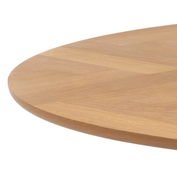 Ronde Tafel Met Een Vissengraatpatroon 7 Ronde Tafel Met Een Vissengraatpatroon - Afbeelding 7