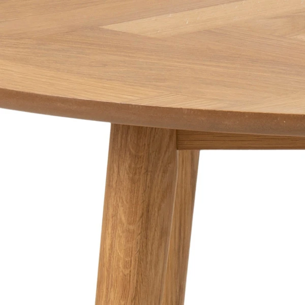 Ronde Tafel Met Een Vissengraatpatroon 9 Ronde Tafel Met Een Vissengraatpatroon - Afbeelding 9