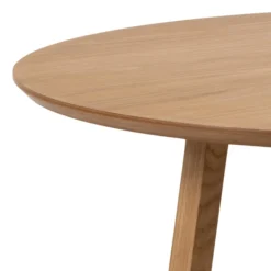 Ronde Tafel Van Eiken Fineer -VTwonen Verkoopwinkel ronde tafel van eiken fineer eirun bodio 05