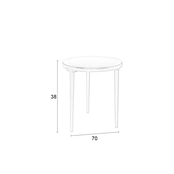 Rotan Bijzettafel Met Glasplaat 7 Rotan Bijzettafel Met Glasplaat - Afbeelding 7