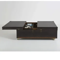 Kist Salontafel Bruin Leer Op Wielen 10 Kist Salontafel Bruin Leer Op Wielen -VTwonen Verkoopwinkel salontafel colonial kare design 04 800x800 1