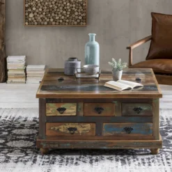 Salontafel Gerecycled Sloophout