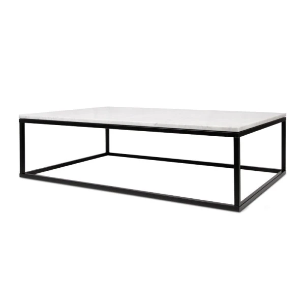 Salontafel Wit Marmer 2 Salontafel Wit Marmer - Afbeelding 2