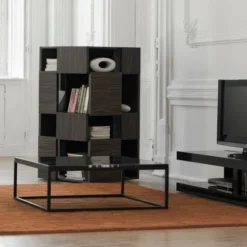 Salontafel Zwart Marmer -VTwonen Verkoopwinkel salontafel marmer tundo carmo z 3 800x800 1